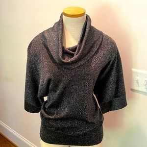 Michael Michael Kors cowl neck sparkle lightweight sweater